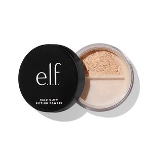 Elf Halo Glow Setting Powder in shade Medium Beige